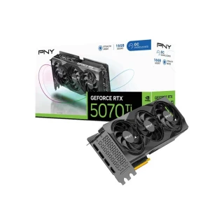 PNY GEFORCE RTX 5070TI 16GB TRIPLE FAN GRAPHICS CARD