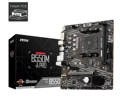 MSI B550M‑A PRO Micro-ATX Motherboard