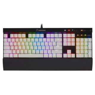 CORSAIR GAMING PBT Double‑Shot White Keycaps