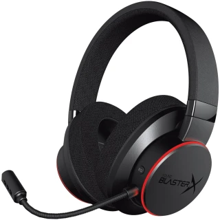 Creative Sound BlasterX H6 Gaming Headset with Detachable Noise-Cancelling Microphone