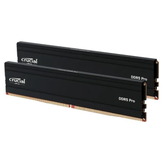 Crucial Pro 32GB Kit (2x16GB) DDR5 6000MHz CL48 Desktop Memory (CP2K16G60C48U5)