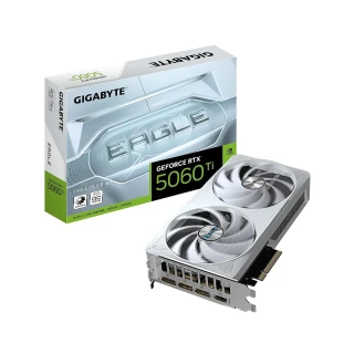 Gigabyte GeForce RTX 5060 EAGLE ICE OC 8G White Graphics Card