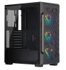 Corsair iCUE 220T RGB Airflow Tempered Glass Mid‑Tower ATX Gaming Case – Black (CC‑9011173‑WW)