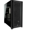 CORSAIR iCUE 5000D Airflow Mid‑Tower ATX PC Case — CC‑9011210‑WW (Black)