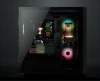 CORSAIR iCUE 5000X RGB Tempered Glass Mid‑Tower ATX PC Smart Case — CC‑9011212‑WW (Black)