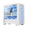 HUNTKEY GX750A PREDATOR GAMING CASING WHITE