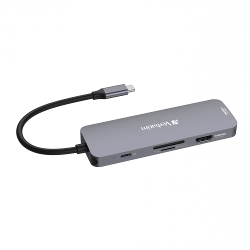 VERBATIM USB-C PRO MULTIPORT HUB 8 PORT CMH-08