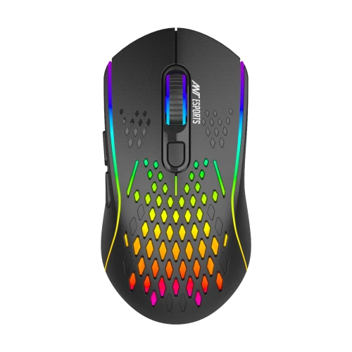 Ant Esports GM700 4800DPI RGB Wireless Gaming Mouse Black