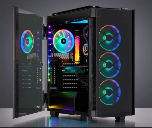 CORSAIR Obsidian Series 500D RGB SE Premium Mid‑Tower PC Case — CC‑9011139‑WW