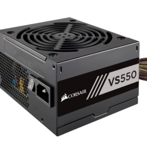 Corsair VS Series™ VS550 — 550 W 80 PLUS® White Certified Power Supply Unit (PSU)