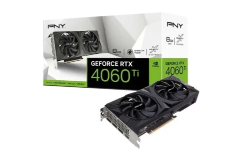 PNY GeForce RTX 4060 8GB DF Graphics Card — Dual‑Fan Edition