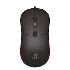 Ant Esports GM40 Wired Optical Gaming Mouse with RGB LED, Lightweight and Ergonomic Design, DPI Upto 2400, Compatible with Windows and Mac