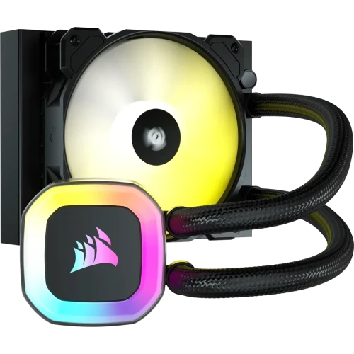 Corsair H55 RGB 120mm Liquid CPU Cooler – CW‑9060052‑WW