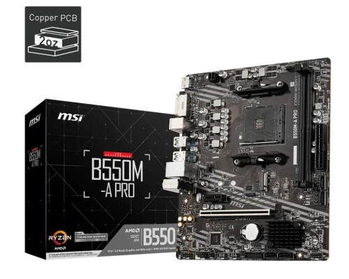 MSI B550M‑A PRO Micro-ATX Motherboard