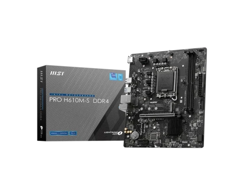 MSI PRO H610M-S DDR4 Motherboard