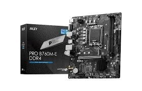 MSI PRO B760M-E DDR4 Motherboard