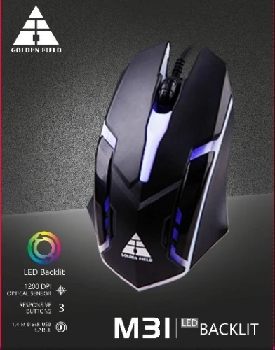 Golden Field M31 Mouse