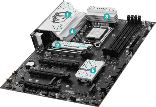 MSI B860M-P Wi-Fi 6E Motherboard