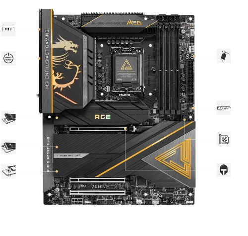 MSI MEG Z890 ACE Motherboard