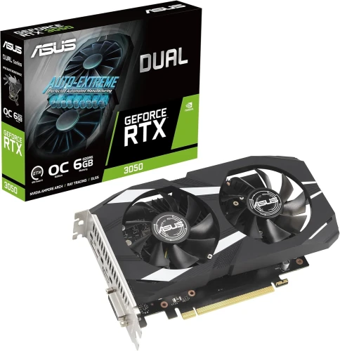 ASUS Dual GeForce RTX 3050 OC Edition 6GB