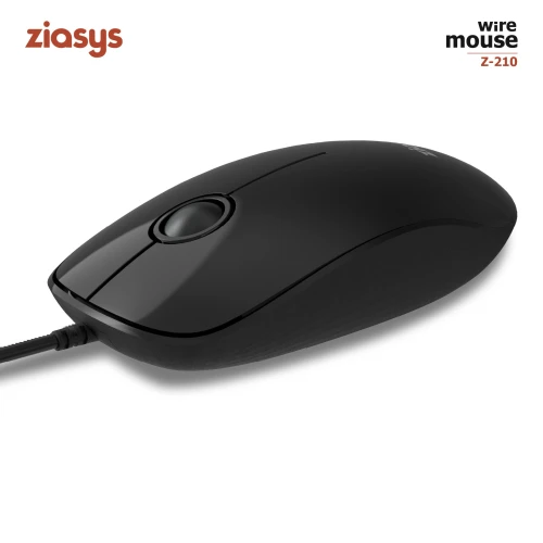Ziasys Z-210 Wired Silent Mouse