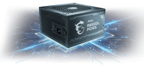MSI MAG A850GL 850W 80 Plus Gold Full Modular Power Supply