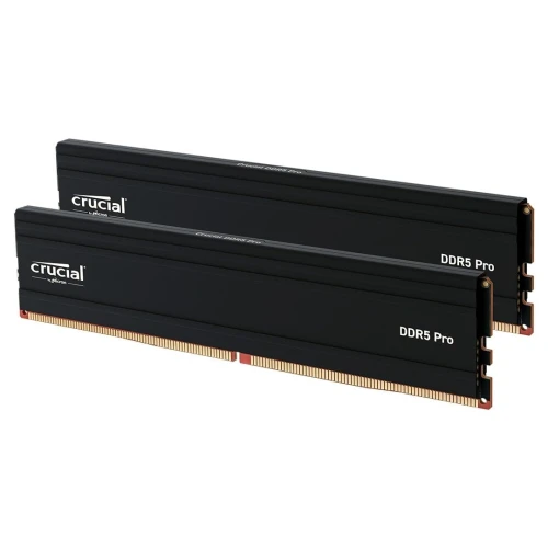 Crucial Pro 32GB Kit (2x16GB) DDR5 6000MHz CL48 Desktop Memory (CP2K16G60C48U5)