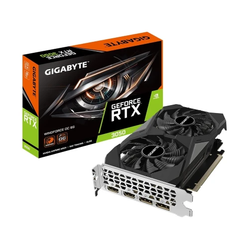 Gigabyte GeForce RTX 3050 WINDFORCE OC 6G Graphics Card