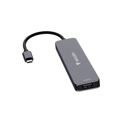 VERBATIM USB-C ESSENTIALS MULTIPORT HUB 7 PORT