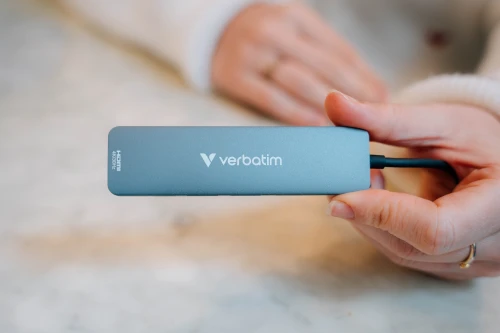 VERBATIM USB-C ESSENTIALS MULTIPORT HUB 7 PORT