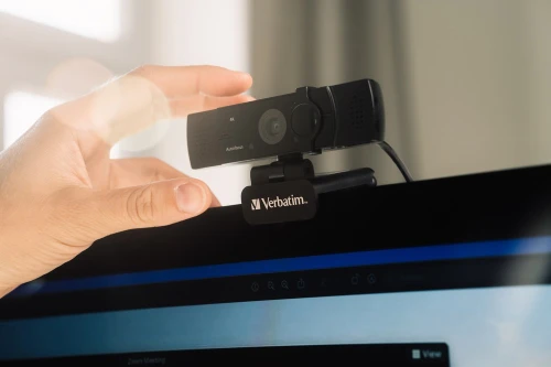VERBATIM AWC-03 ULTRA HD 4K AUTOFOCUS WEBCAM WITH DUAL MICROPHONE