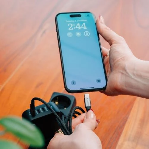 VERBATIM Sync & Charge USB‑C to USB‑C Cable 100W (120 cm)