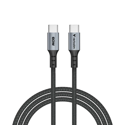 VERBATIM Sync & Charge USB‑C to USB‑C 60W (120 cm)