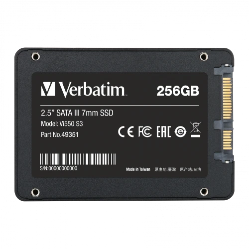 Verbatim Vi550 S3 SSD 256GB
