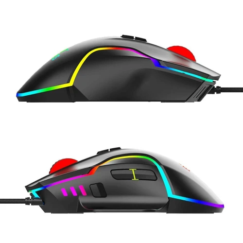 Ant Esports GM320 12800DPI RGB Wired Gaming Mouse Black