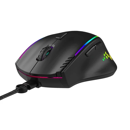 Ant Esports GM600 7200DPI RGB Wired Gaming Mouse Black