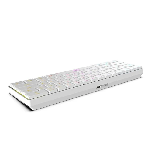 Ant Esports MK1500 Mini Retro Wireless Gaming Keyboard – White