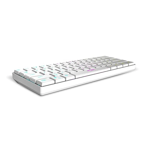 Ant Esports MK1500 Mini Retro Wireless Gaming Keyboard – White