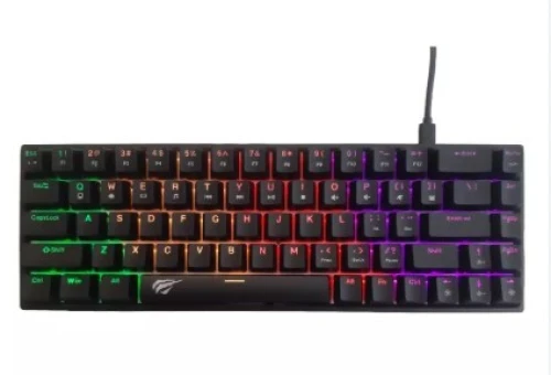 HAVIT KB881L Backlit Mechanical 60% Gaming Keyboard