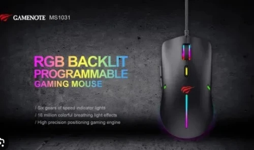 HAVIT MS1031 RGB Programming Gaming Wired Mouse