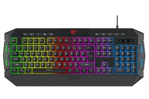 HAVIT KB501CM 4-in-1 Gaming Combo – Keyboard, RGB Mouse, Gaming Headset & Mousepad