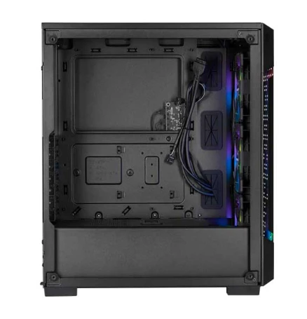 Corsair iCUE 220T RGB Airflow Tempered Glass Mid‑Tower ATX Gaming Case – Black (CC‑9011173‑WW)