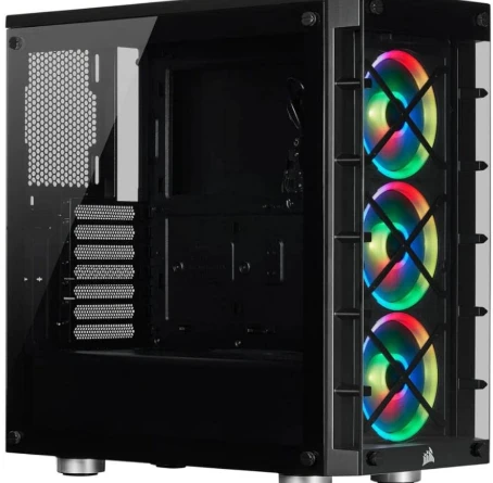CORSAIR iCUE 465X RGB Mid‑Tower ATX Smart Case — CC‑9011188‑WW