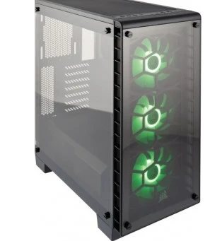 CORSAIR Crystal Series 460X RGB Compact ATX Mid‑Tower PC Case — CC‑9011101‑WW