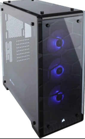 CORSAIR Crystal Series 570X RGB Mid‑Tower ATX PC Case — CC‑9011098‑WW