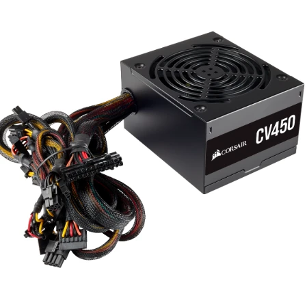 Corsair CV Series™ CV450 — 450 W 80 PLUS® Bronze Certified Power Supply Unit (PSU)