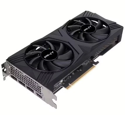 PNY GeForce RTX 4070 SUPER 12GB DF OC VGA Card — Overclocked Dual‑Fan Edition