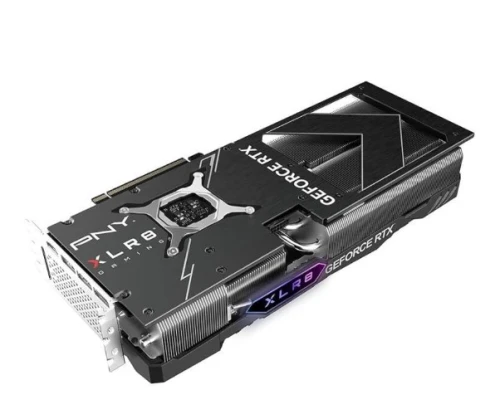 PNY GeForce RTX 4070 Ti SUPER 16GB TF RGB OC VGA Card — Overclocked Triple‑Fan RGB Edition