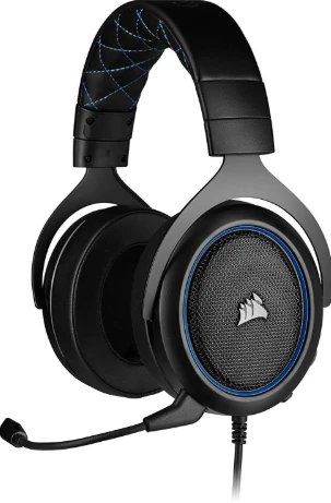CORSAIR HS50 Pro-Blue Carbon Gaming Headphone CA-9011217-AP