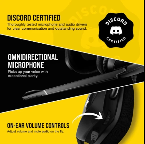 CORSAIR VOID RGB Elite Carbon Gaming Headset CA-9011203-AP